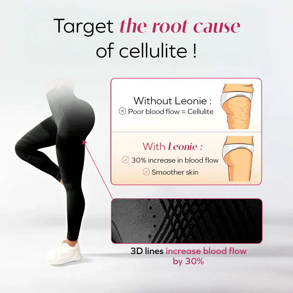 3D Legging | Zwart