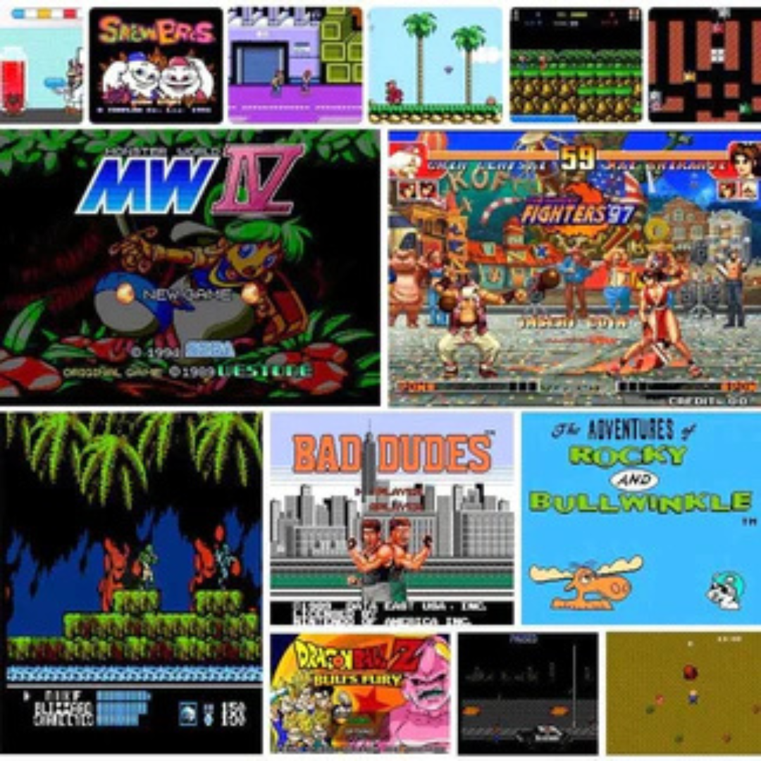 GameStickRetro™ – Duizenden klassieke spellen in één