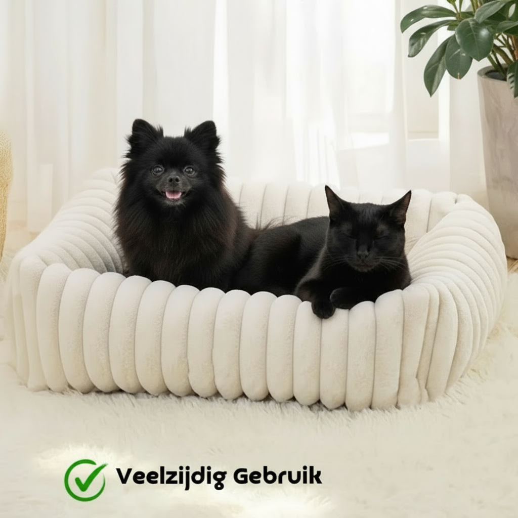 Orthopedisch Bolsterbed – Perfect zowel voor hond als kat.