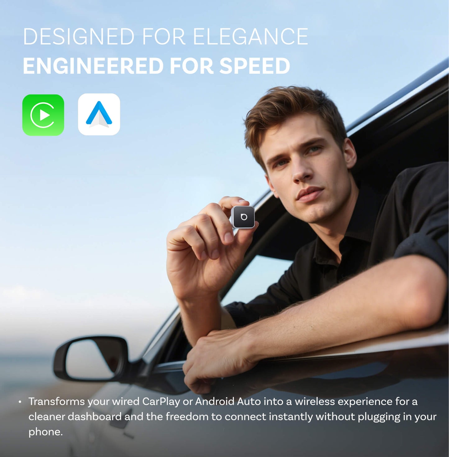 Cube wireless CarPlay Android Auto Adapter