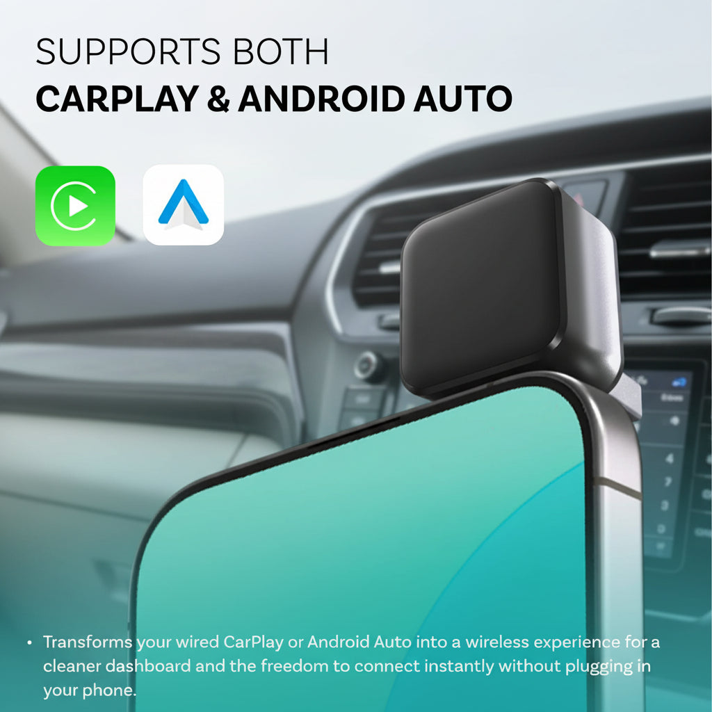 Cube wireless CarPlay Android Auto Adapter