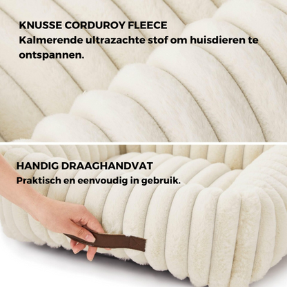 Orthopedisch Bolsterbed  – Perfect zowel voor hond als kat.