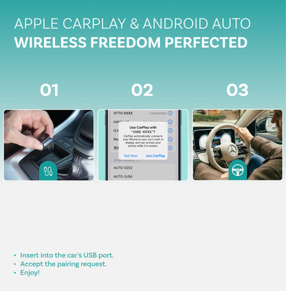 Cube wireless CarPlay Android Auto Adapter