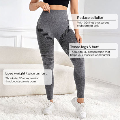3D Legging | Grijs